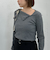 肩リボンワンショルカットＴＯＰＳ