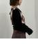 肩リボンワンショルカットＴＯＰＳ