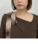 肩リボンワンショルカットＴＯＰＳ