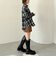 チェックミドルネルシャツ