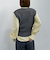 ケーブルニットベスト×ボウブラウスＳＥＴ