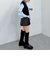 ケーブルニットベスト×ボウブラウスＳＥＴ