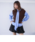 ケーブルニットベスト×ボウブラウスＳＥＴ