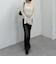 カットレースフレアスリーブＴＯＰＳ