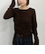 チュールギャザーＴＯＰＳ×シアーＴＯＰＳ　ＳＥＴ