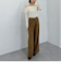 コーデュロイストレートパンツ