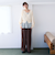 コーデュロイストレートパンツ