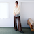 コーデュロイストレートパンツ