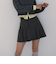 サイドプリーツミニスカート