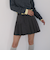 サイドプリーツミニスカート