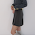 サイドプリーツミニスカート