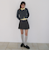 サイドプリーツミニスカート