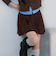 サイドプリーツミニスカート