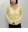 ボタンギャザーＶネックＴＯＰＳ