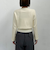 クロスボタンニットカーディガン