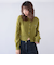 クロスボタンニットカーディガン