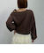 肩リボンワンショルスウェット