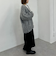 メッシュベロアナロースカート