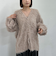 ロングシャギーミドルニットカーディガン