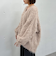 ロングシャギーミドルニットカーディガン
