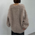 ロングシャギーミドルニットカーディガン