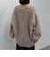 ロングシャギーミドルニットカーディガン