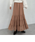 シャイニーティアードスカート