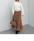 シャイニーティアードスカート
