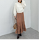 シャイニーティアードスカート