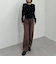花柄シアーベロアＴＯＰＳ