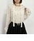 花柄シアーベロアＴＯＰＳ
