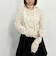 花柄シアーベロアＴＯＰＳ