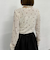 花柄シアーベロアＴＯＰＳ