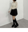 花柄シアーベロアＴＯＰＳ
