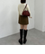 スエード合皮ボストン