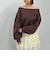 ピグメントオフショルスウェット