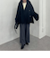 シャギーダブルミドルコート