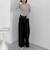 カップ付クロップドテレコＴＯＰＳ／