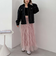 カップ付クロップドテレコＴＯＰＳ／