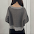 ロゴＪＱショートニットプルオーバー