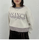 ロゴＪＱショートニットプルオーバー