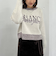 ロゴＪＱショートニットプルオーバー