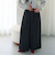 ベルト付ツイードワイドスラックス