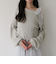 肩リボンニットプルオーバー×チュールキャミワンピースＳＥＴ