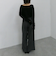 袖スリットカットＴＯＰＳ