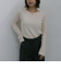 袖スリットカットＴＯＰＳ