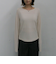 袖スリットカットＴＯＰＳ
