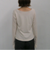 袖スリットカットＴＯＰＳ