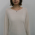 袖スリットカットＴＯＰＳ