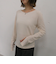 袖スリットカットＴＯＰＳ